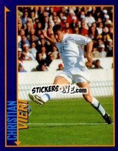 Sticker Christian Vieri - Calcio D'Inizio Kick Off 1998-1999
 n. 80 - Merlin