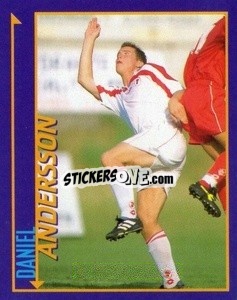Sticker Daniel Andersson - Calcio D'Inizio Kick Off 1998-1999
 n. 11 - Merlin