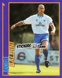 Sticker Daniele Baldini - Calcio D'Inizio Kick Off 1998-1999
 n. 42 - Merlin