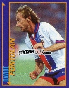 Sticker Davide Fontolan - Calcio D'Inizio Kick Off 1998-1999
 n. 22 - Merlin