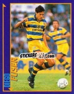 Sticker Diego Fuser - Calcio D'Inizio Kick Off 1998-1999
 n. 109 - Merlin