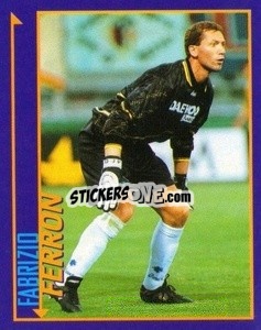 Sticker Fabrizio Ferron - Calcio D'Inizio Kick Off 1998-1999
 n. 166 - Merlin
