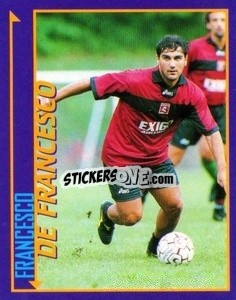 Sticker Francesco De Francesco - Calcio D'Inizio Kick Off 1998-1999
 - Merlin