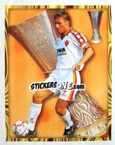 Sticker Francesco Totti - Calcio D'Inizio Kick Off 1998-1999
 n. 105 - Merlin