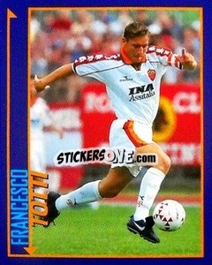 Sticker Francesco Totti - Calcio D'Inizio Kick Off 1998-1999
 n. 144 - Merlin