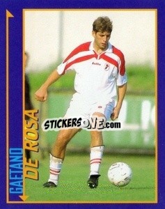 Sticker Gaetano De Rosa - Calcio D'Inizio Kick Off 1998-1999
 - Merlin