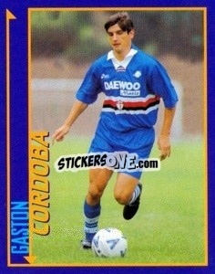 Cromo Gaston Cordoba - Calcio D'Inizio Kick Off 1998-1999
 - Merlin