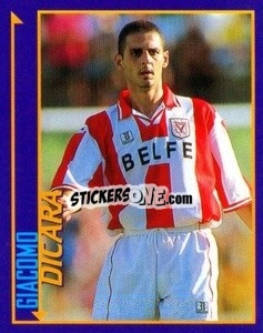 Sticker Giacomo Dicara - Calcio D'Inizio Kick Off 1998-1999
 n. 205 - Merlin