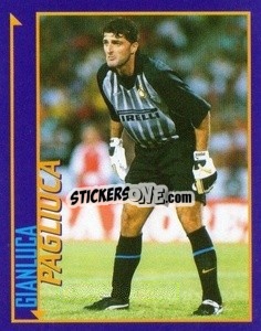 Sticker Gianluca Pagliuca - Calcio D'Inizio Kick Off 1998-1999
 n. 60 - Merlin