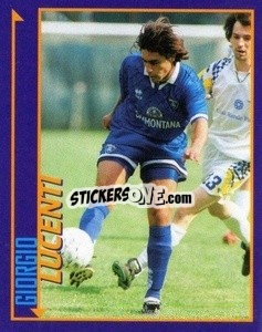 Sticker Giorgio Lucenti - Calcio D'Inizio Kick Off 1998-1999
 n. 37 - Merlin