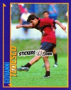 Cromo Giovanni Tedesco - Calcio D'Inizio Kick Off 1998-1999
 - Merlin