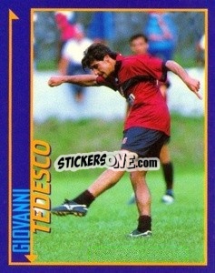 Sticker Giovanni Tedesco - Calcio D'Inizio Kick Off 1998-1999
 n. 156 - Merlin