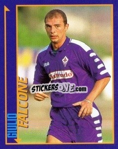 Sticker Giulio Falcone - Calcio D'Inizio Kick Off 1998-1999
 n. 52 - Merlin