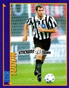 Sticker Igor Tudor - Calcio D'Inizio Kick Off 1998-1999
 n. 74 - Merlin