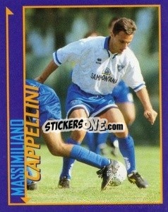 Sticker Massimilano Cappellini - Calcio D'Inizio Kick Off 1998-1999
 n. 41 - Merlin