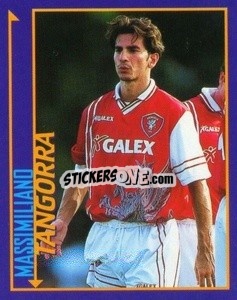 Sticker Massimiliano Tangorra - Calcio D'Inizio Kick Off 1998-1999
 - Merlin