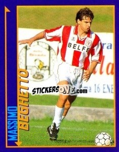 Sticker Massimo Beghetto - Calcio D'Inizio Kick Off 1998-1999
 - Merlin