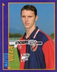 Sticker Matteo Villa - Calcio D'Inizio Kick Off 1998-1999
 - Merlin