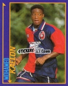 Sticker Mohamed Kallon - Calcio D'Inizio Kick Off 1998-1999
 n. 27 - Merlin