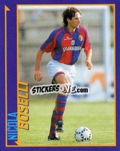 Sticker Nicola Boselli - Calcio D'Inizio Kick Off 1998-1999
 n. 21 - Merlin