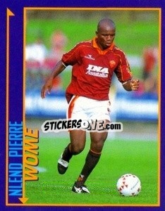 Sticker Nlend Pierre Wome - Calcio D'Inizio Kick Off 1998-1999
 - Merlin