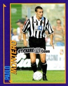 Sticker Paolo Montero - Calcio D'Inizio Kick Off 1998-1999
 n. 72 - Merlin
