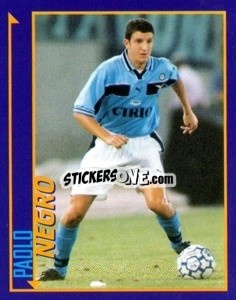 Sticker Paolo Negro - Calcio D'Inizio Kick Off 1998-1999
 - Merlin