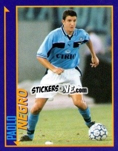 Sticker Paolo Negro - Calcio D'Inizio Kick Off 1998-1999
 n. 89 - Merlin
