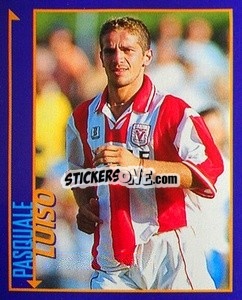 Sticker Pasquale Luiso - Calcio D'Inizio Kick Off 1998-1999
 - Merlin