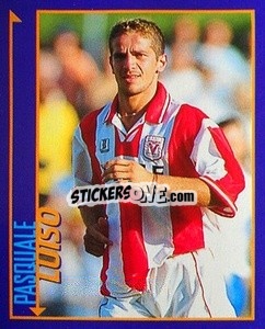 Sticker Pasquale Luiso - Calcio D'Inizio Kick Off 1998-1999
 n. 204 - Merlin