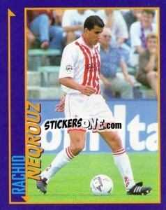 Sticker Rachid Neqrouz - Calcio D'Inizio Kick Off 1998-1999
 n. 5 - Merlin