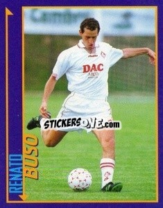 Sticker Renato Buso - Calcio D'Inizio Kick Off 1998-1999
 n. 136 - Merlin