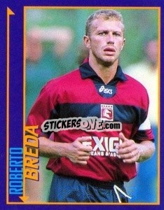 Sticker Roberto Breda - Calcio D'Inizio Kick Off 1998-1999
 n. 161 - Merlin