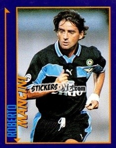 Sticker Roberto Mancini - Calcio D'Inizio Kick Off 1998-1999
 n. 87 - Merlin