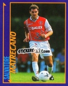 Sticker Salvatore Matrecano - Calcio D'Inizio Kick Off 1998-1999
 n. 129 - Merlin