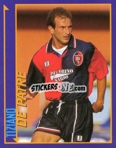 Sticker Tiziano De Patre - Calcio D'Inizio Kick Off 1998-1999
 - Merlin