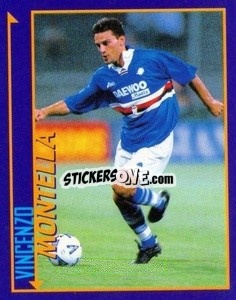 Sticker Vincenzo Montella - Calcio D'Inizio Kick Off 1998-1999
 n. 169 - Merlin