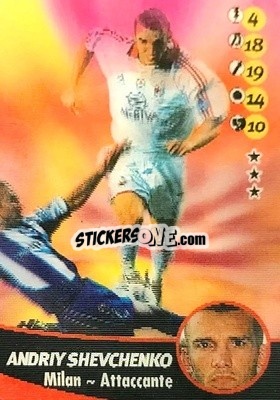 Sticker Andriy Shevchenko - Calcio Animotion 2003-2004
 - PROMINTER