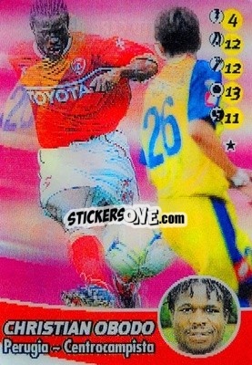 Sticker Christian Obodo - Calcio Animotion 2003-2004
 - PROMINTER