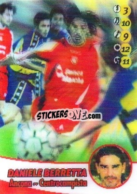 Sticker Daniele Berretta - Calcio Animotion 2003-2004
 - PROMINTER