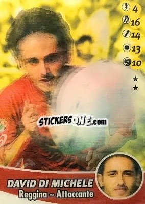 Sticker David Di Michele - Calcio Animotion 2003-2004
 - PROMINTER