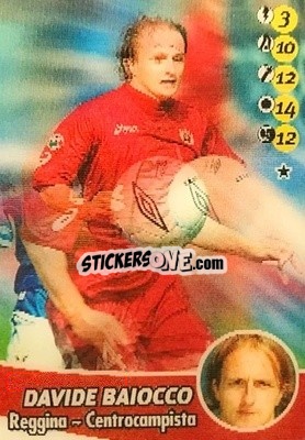 Sticker Davide Baiocco - Calcio Animotion 2003-2004
 - PROMINTER