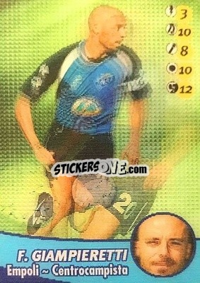 Sticker Flavio Giampieretti - Calcio Animotion 2003-2004
 - PROMINTER