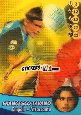 Sticker Francesco Tavano - Calcio Animotion 2003-2004
 - PROMINTER