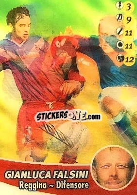 Sticker Gianluca Falsini - Calcio Animotion 2003-2004
 - PROMINTER