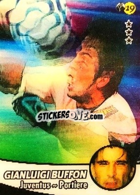 Sticker Gianluigi Buffon - Calcio Animotion 2003-2004
 n. 86 - PROMINTER