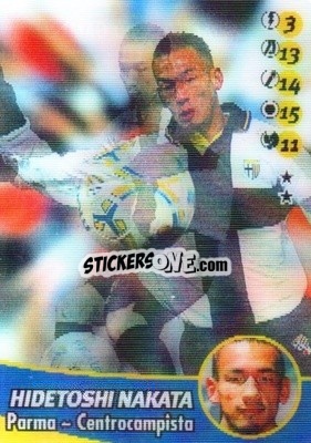 Sticker Hidetoshi Nakata - Calcio Animotion 2003-2004
 - PROMINTER