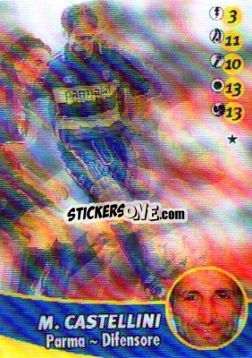 Sticker Marcello Castellini - Calcio Animotion 2003-2004
 - PROMINTER