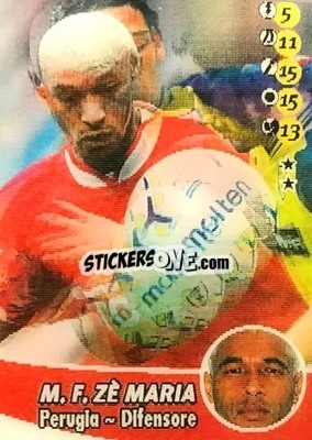 Sticker Marcello Ferreira Ze Maria - Calcio Animotion 2003-2004
 - PROMINTER