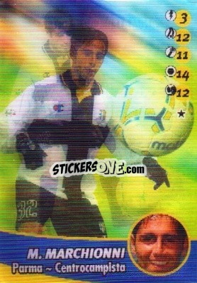 Sticker Marco Marchionni - Calcio Animotion 2003-2004
 - PROMINTER